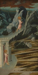 Saint Jean-Baptiste entrant dans le désert - Giovanni di Paolo