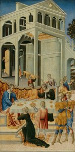 Salomé demandant à Hérode la tête de saint Jean-Baptiste - Giovanni di Paolo