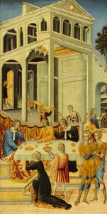 Salomé demandant à Hérode la tête de Saint Jean-Baptiste, 1455-1460 - Giovanni di Paolo