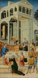 Salomé demandant à Hérode la tête de Saint Jean-Baptiste - Giovanni di Paolo