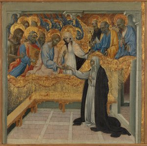 Le Mariage mystique de Sainte Catherine de Sienne - Giovanni di Paolo