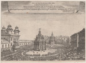 Festival à Turin, octobre 1650 - Giovenale Boetto