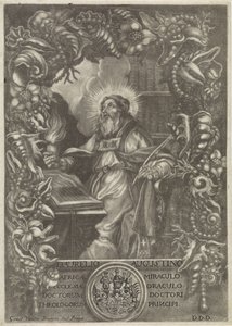 Portrait de Saint Augustin - Girard van der Bruggen