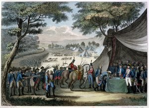 Pacification de la Vendée par le général Hoche (1768-97) 20 avril 1795 - Karl Girardet