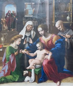 Le mariage mystique de sainte Catherine d