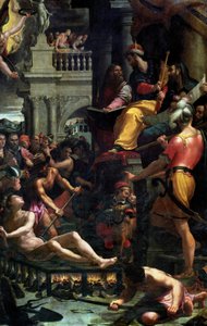 Le Martyre de Saint Laurent, 1573 - Girolamo Macchietti
