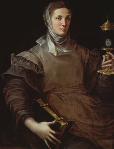 Sainte Claire, 1530 - Girolamo Mazzola Bedoli