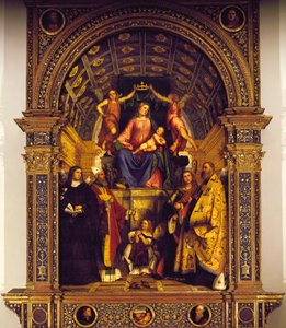 Madonna et Saints - Girolamo Romanino