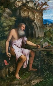 Saint Jérôme pénitent - Girolamo Romanino