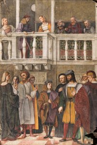 Le Miracle du Verre, École du Saint, Basilique Saint-Antoine, Padoue, Italie - Girolamo Tessari