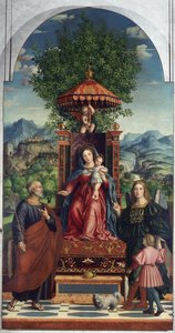 Madone au parapluie de Girolamo dai Libri, Musée de Castelvecchio - Girolamo dai Libri