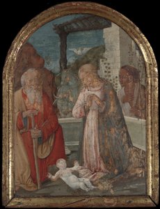 La Nativité - Girolamo di Benvenuto