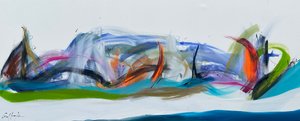 Así comenzó (peinture) - Gisela Gaffoglio