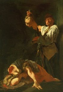 La décapitation de Sainte Eurasie - Giulia Lama