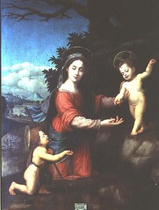 Madone et Enfant avec le petit Saint Jean-Baptiste