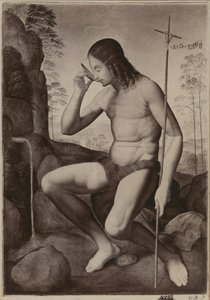 Saint Jean Baptiste dans le désert - Giuliano Bugiardini
