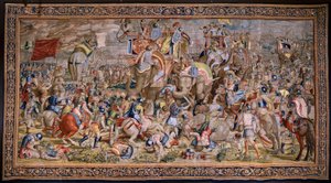 La bataille de Zama - Giulio (after) Romano