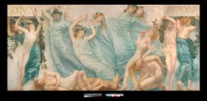 Diptyque : Risveglio - Giulio Aristide Sartorio