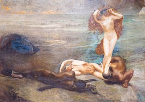 La gorgone et les héros - Giulio Aristide Sartorio