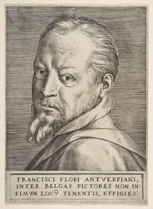 Portrait en buste de Frans Floris - Giulio Bonasone