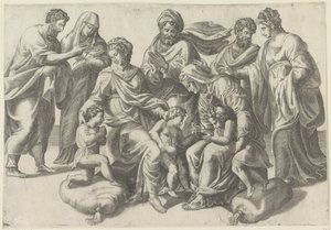 Sainte Parenté - Giulio Bonasone