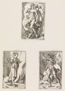 Mercure, des Planètes, planche 6, 1530-70