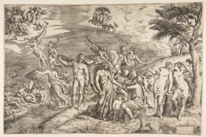 Le Jugement de Pâris, 16ème siècle