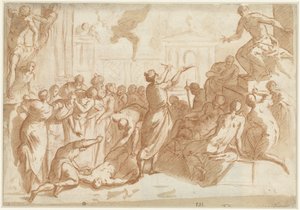 Saint Marc sauve un esclave de la mort - Giulio Carpioni (I)