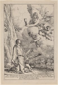 Christ au Mont des Oliviers - Giulio Carpioni