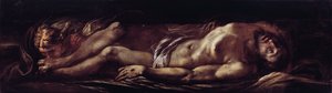 Déposition du Christ. Peinture de Giulio Cesare Procaccini - Giulio Cesare Procaccini
