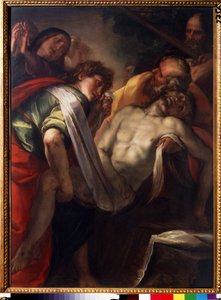 La mise au tombeau - Giulio Cesare Procaccini