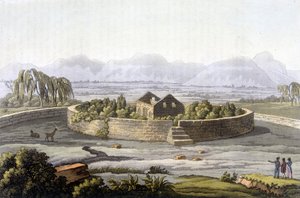 Porteuse Inca - dans « Le Costume antique et moderne » - Giulio Ferrario