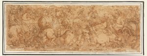 Scène de bataille - Giulio Romano