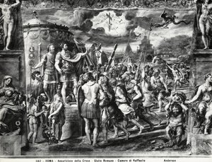 Vision de la Croix de Constantin, de la Sala di Costantino, Chambres de Raphaël