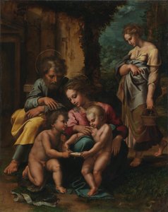 La Sainte Famille - Giulio Romano