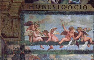 Le Banquet rustique (détail) - Giulio Romano