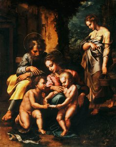 La Sainte Famille Spinola - Giulio Romano