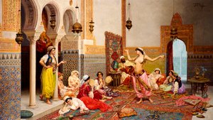 La Danse du Harem - Giulio Rosati