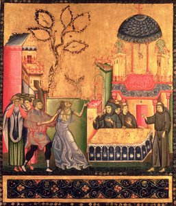 Le retable de Saint François, (détail) - Giunta Pisano