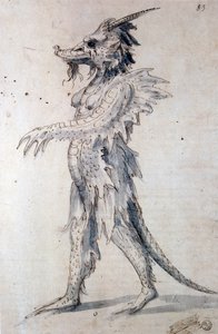 Costume pour un dragon, XVIe siècle