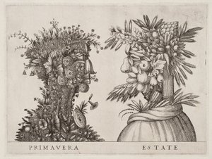 Les quatre saisons « Printemps Été » - Giuseppe Arcimboldo