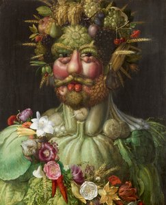 Vertumne, portrait, allégorie - Giuseppe Arcimboldo