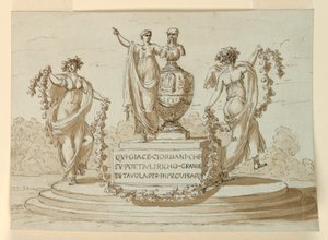 Monument sépulcral pour le poète Pietro Giodani