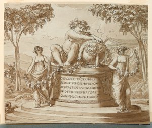 Monument sépulcral pour le poète Tagerini