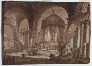 Décor de scène, Temple de l