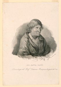 Portrait de Giovanni Battista Casti (1721-1803) - Giuseppe Beretta