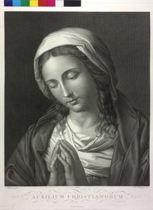 Madone en prière
