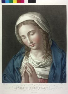 Madone en prière