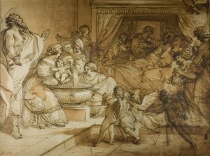 Naissance de la Vierge - Giuseppe Cades