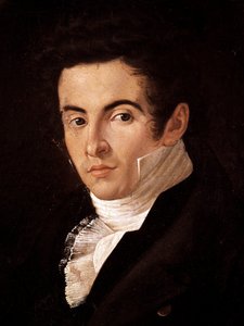 Portrait du compositeur Vincenzo Bellini (1801-1835). Naples, Museo Nazionale di San Martino